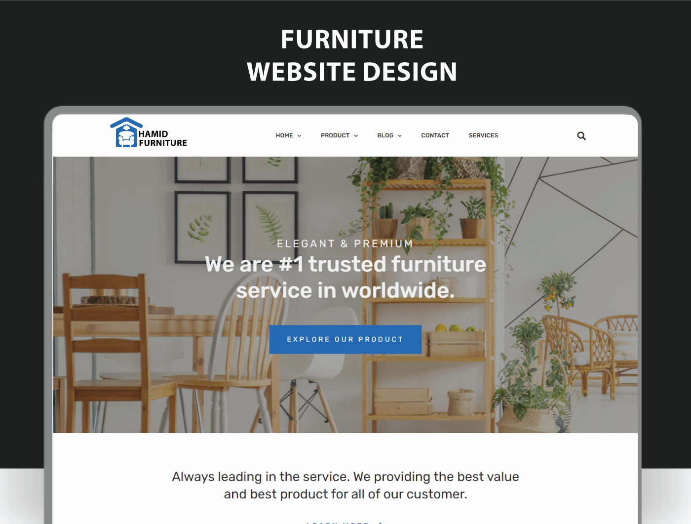 Furniture website